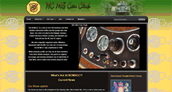 Desktop Screenshot of ncmgcarclub.org